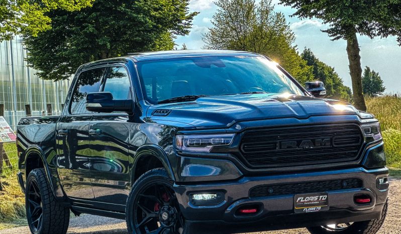 DODGE RAM 1500 5.7L V8 HEMI 4X4*LIMITED EDITION*BOM VOL OPTIES*PRACHTIGE KLEUR MAXIMUM STEEL METALLIC*22 INCH 4-PLAY SPORTVELGEN*LUCHTVERING*OPEN UITLAATSYSTEEM*PRINS LPG* vol