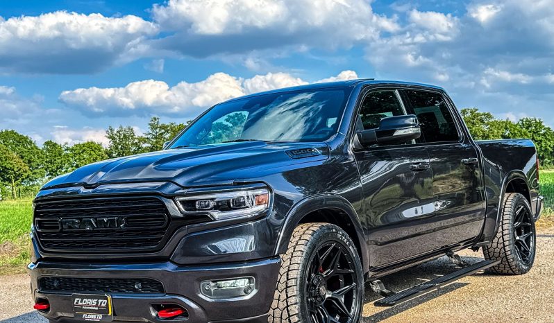 DODGE RAM 1500 5.7L V8 HEMI 4X4*LIMITED EDITION*BOM VOL OPTIES*PRACHTIGE KLEUR MAXIMUM STEEL METALLIC*22 INCH 4-PLAY SPORTVELGEN*LUCHTVERING*OPEN UITLAATSYSTEEM*PRINS LPG* vol