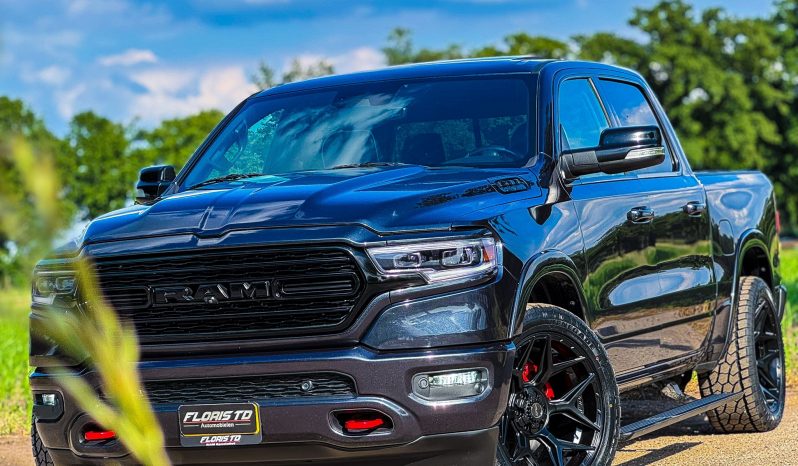 DODGE RAM 1500 5.7L V8 HEMI 4X4*LIMITED EDITION*BOM VOL OPTIES*PRACHTIGE KLEUR MAXIMUM STEEL METALLIC*22 INCH 4-PLAY SPORTVELGEN*LUCHTVERING*OPEN UITLAATSYSTEEM*PRINS LPG* vol
