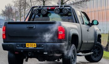 CHEVROLET SILVERADO 5.3L V8 4X4 320PK*DUBBEL CABINE*VERHOOGD*BULL-BAR*1E EIGENAAR*MATT ZWART GEWRAPT*ROLBEUGEL*ACHTERUIT RIJ CAMERA*LICHTMETALEN SPORTVELGEN* vol