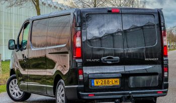 RENAULT TRAFIC 1.6 CDI 120 PK * 3 ZITPLAATSEN * ZWART * INRUIL * TREKHAAK 2.000 KG * KLAPDEUREN * AIRCO * CRUISE CONTROLE * ARMLIGGER * CENTRALE DEURVERGRENDELING * RADIO / CD * vol
