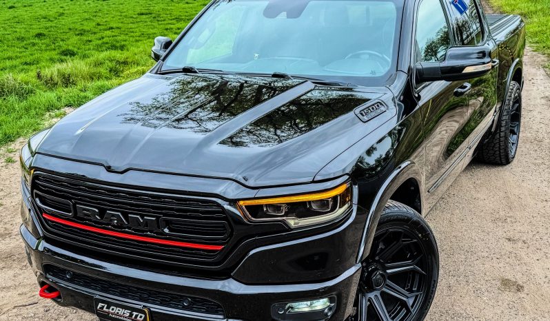 DODGE RAM 1500 5.7L HEMI 4X4 401PK V8 * LIMITED EDITION * BLACK-OPPS * FULL OPTION * DEELBARE ACHTERKLEP * 2021 * AFSTAND START * 22 INCH FUEL SPORTVELGEN * PRINS 200 LITER LPG * PERFORMANCE UITLAATSYSTEEM * 3500 KG TREKGEWICHT TREKHAAK * vol