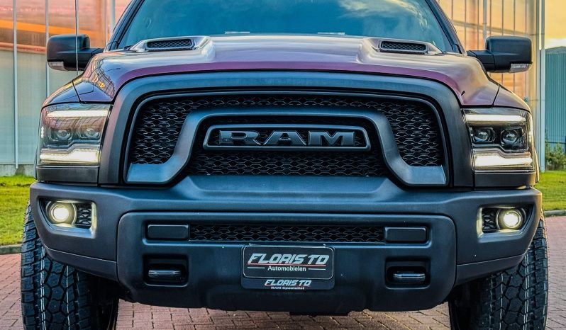 DODGE RAM 1500 5.7L HEMI V8 4X4 401PK * WARLOCK * REBEL * MORIMOTO KOPLAMPEN * GUNSTIGE CATALOGUS WAARDE * PRACHTIGE KLEUR * UNIEK * ZWARTE HEMEL * SCHUIFKANTELDAK * 22 INCH SPORTVELGEN * SUPER DIKKE PICK-UP * WEINIG KILOMETERS * 1E EIGENAAR * NIEUWSTAAT * vol
