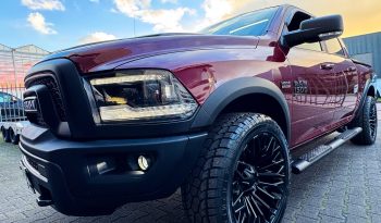 DODGE RAM 1500 5.7L HEMI V8 4X4 401PK * WARLOCK * REBEL * MORIMOTO KOPLAMPEN * GUNSTIGE CATALOGUS WAARDE * PRACHTIGE KLEUR * UNIEK * ZWARTE HEMEL * SCHUIFKANTELDAK * 22 INCH SPORTVELGEN * SUPER DIKKE PICK-UP * WEINIG KILOMETERS * 1E EIGENAAR * NIEUWSTAAT * vol